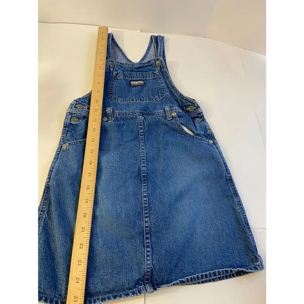 Oshkosh denim dress 6x‎